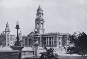 Post Office and Natal Bank, Durban by South African Photographer