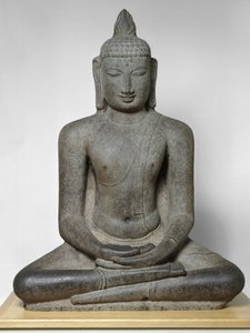 Buddha Shakyamuni Seated in Meditation (Dhyanamudra)