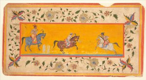 Three Polo Players