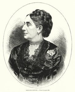 Adelaide Ristori, Italian Actress by Spanish School