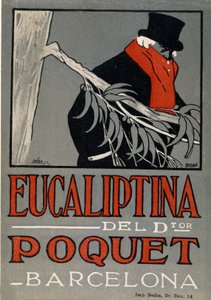 Advertising of the Cold Medicine Eucaliptina, Spain 1924 by Spanish School