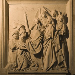 Bas-relief of Saint Idelfonso Receiving his Chasuble, Interior of the La Mezquita, Cordoba, 1507 by Spanish School