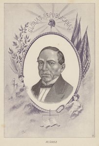 Benito Juarez, Mexican lawyer and politician by Spanish School