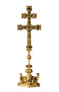 "Cignum Crucis" Cross of the Templar Order of Ponferrada by Spanish School