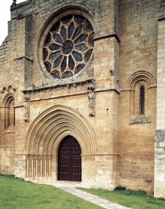 Collegiate Church of Santa María del Manzano, Castrojeriz, Burgos, Spain by Spanish School