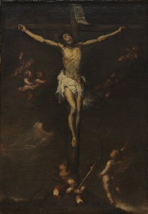 Crucifixion by Spanish School