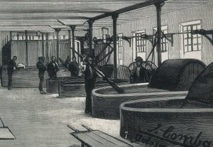 Economy (19th Century): Paper Factory in Spain 