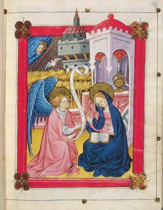 The Annunciation, from Hours of the Blessed Virgin Mary by Spanish School