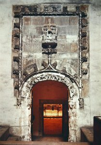 Entrance to the Camara Santa by Spanish School