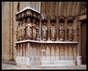 Gothic art, (detail) by Spanish School