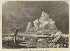 Greenland - Mountain of Floating Ice by Spanish School