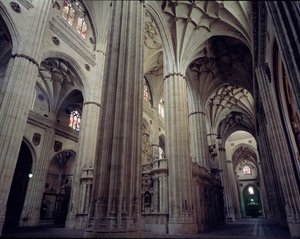 Interior view by Spanish School