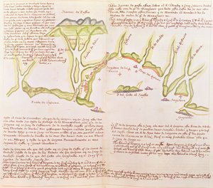 Island of Gallo, Ecuador, c.1530-41 by Spanish School