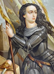 Joan of Arc, French heroine during the Hundred Years