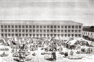 La Casa de los Portales, Plaza de Simon Bolivar