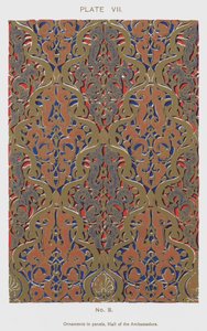Ornaments in panels, Hall of the Ambassadors