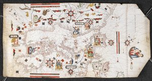 Portolan Chart, by Jaume Olives