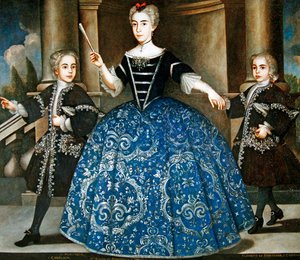 Portrait of Donna Maria de Montaner y Canglada by Spanish School
