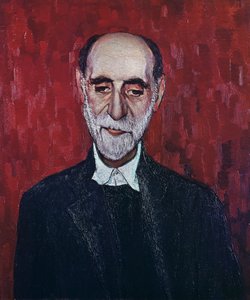 Portrait of Juan Ramon Jimenez by Spanish School