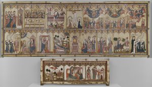Retable and Frontal of the Life of Christ and the Virgin, Ayala Altarpiece