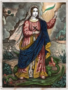 Saint Margaret of Antioch (engraving)