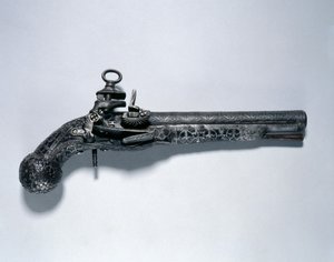 Snaphaunce Pistol, 17th Century by Spanish School
