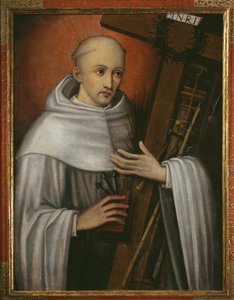 St. Bernard of Clairvaux carrying the instruments of the Passion