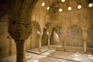 Steam Room in the Arab Baths, Granada