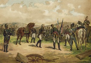 Surrender of General Dupont, Battle of Bailen, Spain, 1808