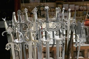 Swords made from Toledo Steel by Spanish School