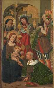 The Adoration of the Kings by Spanish School