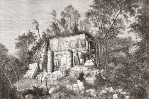 The Ball Court at Chichen Itza