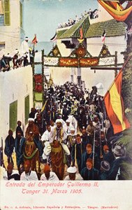 The Entry of Kaiser Wilhelm II into Tangiers, 31st March 1905