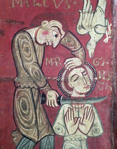 The Martyrdom of St. Margaret of Antioch (detail) by Spanish School