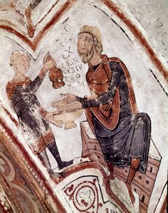 The Cycle of the Months: Pontius Pilate Washes His Hands (detail) by Spanish School
