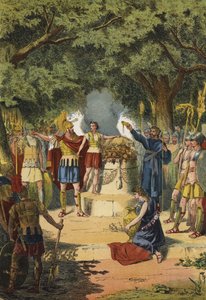 The oath of Hannibal, 3rd Century BC by Spanish School