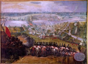 The Siege of Maastricht by the Spaniards in 1579 by Spanish School