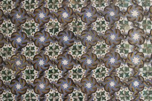 Tile work by Spanish School