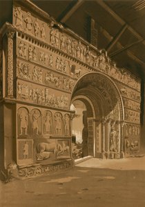 Triumphal Arch of Santa Maria de Ripoll by Spanish School