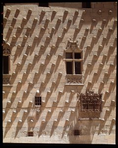 View of gothic facade (1493-1517) by Spanish School