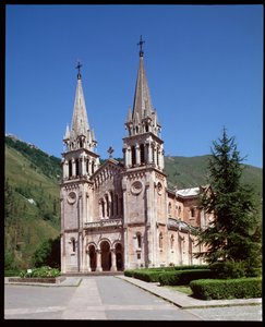 View of the Basilica by Spanish School