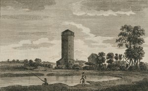 An Ancient Water Tower, in Hampshire, 1786 by Sparrow