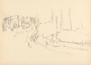 Cave of the Golden Calf: Interior of a Theatre by Spencer Frederick Gore