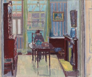 Interior of Room at 6 Cambrian Road, Richmond by Spencer Frederick Gore