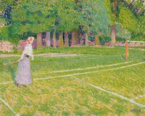 Tennis at Hertingfordbury, 1910