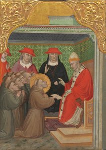 Saint Francis before the Pope (The Approval of the Franciscan Rule)