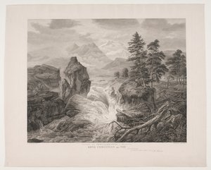 A Waterfall by Søren Henrik Petersen