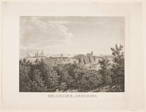 Helsingør and Kronborg by Søren Henrik Petersen