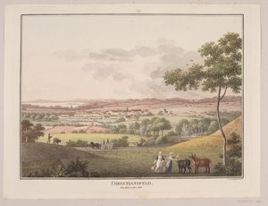Christiansfeld, from the Western Side