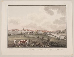 Odense on Funen, from the Eastern Side